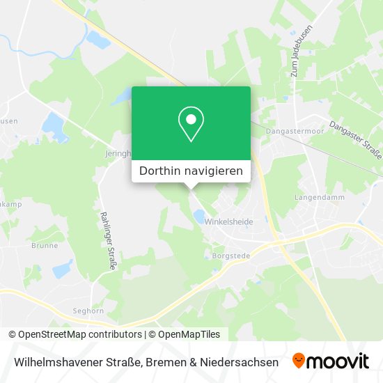 Wilhelmshavener Straße Karte