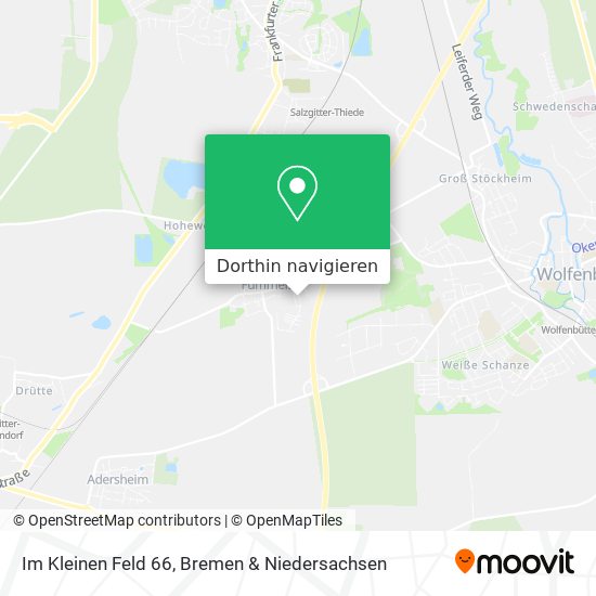 Im Kleinen Feld 66 Karte