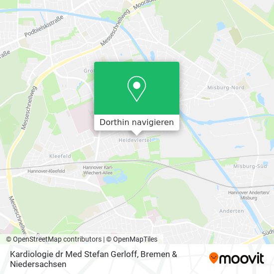 Kardiologie dr Med Stefan Gerloff Karte