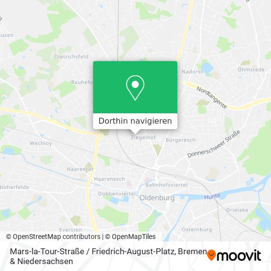 Mars-la-Tour-Straße / Friedrich-August-Platz Karte