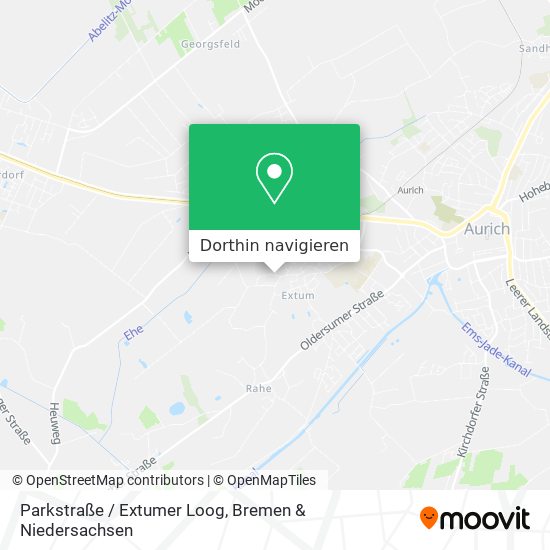 Parkstraße / Extumer Loog Karte