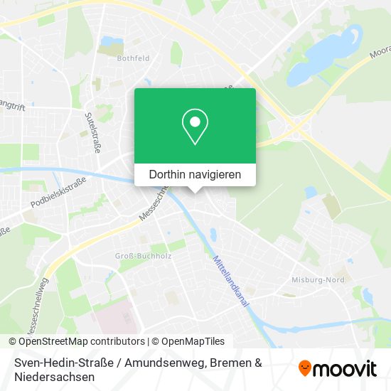 Sven-Hedin-Straße / Amundsenweg Karte