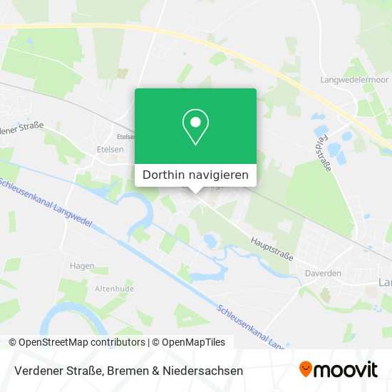 Verdener Straße Karte