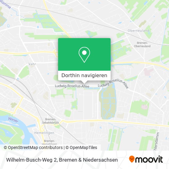 Wilhelm-Busch-Weg 2 Karte