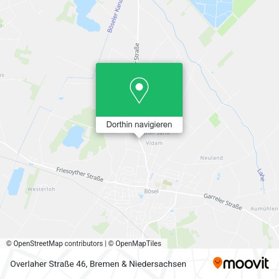 Overlaher Straße 46 Karte