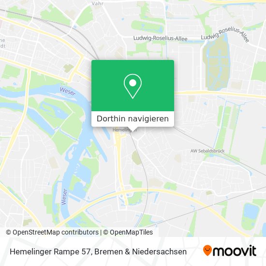 Hemelinger Rampe 57 Karte