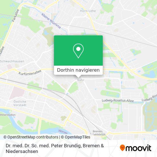 Dr. med. Dr. Sc. med. Peter Brundig Karte