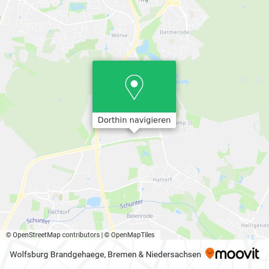 Wolfsburg Brandgehaege Karte