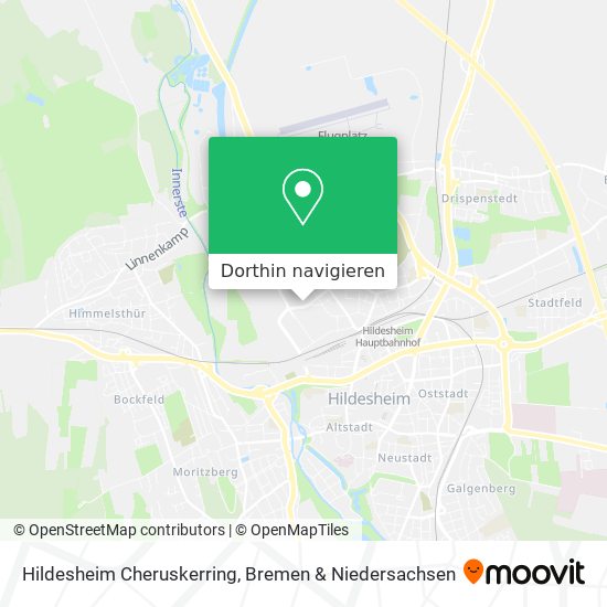 Hildesheim Cheruskerring Karte