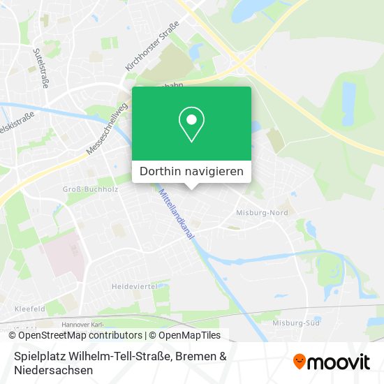 Spielplatz Wilhelm-Tell-Straße Karte