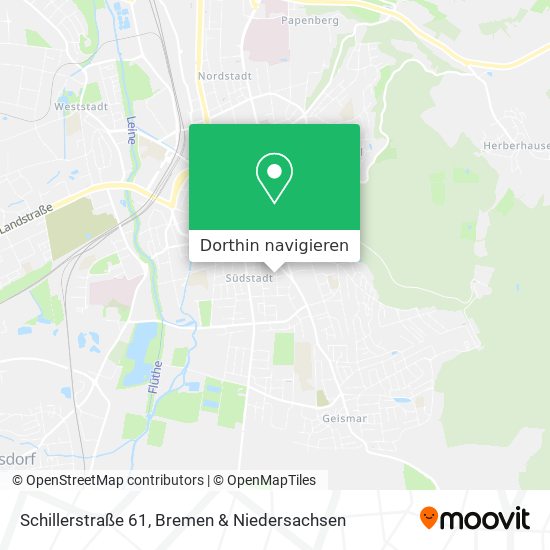 Schillerstraße 61 Karte