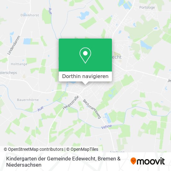 Kindergarten der Gemeinde Edewecht Karte