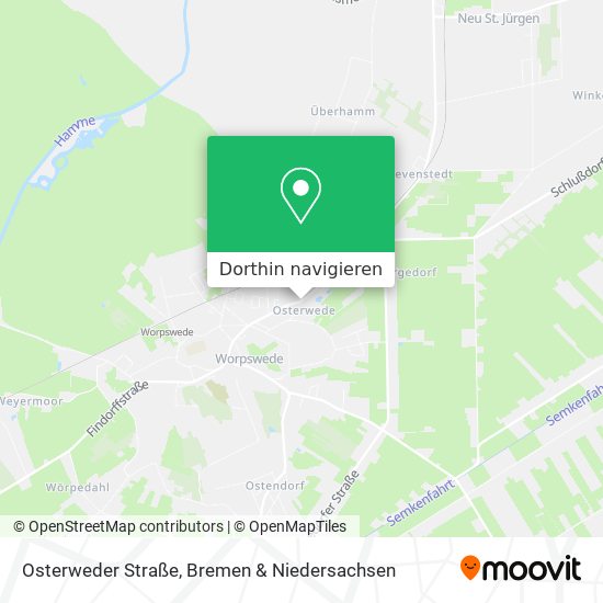 Osterweder Straße Karte