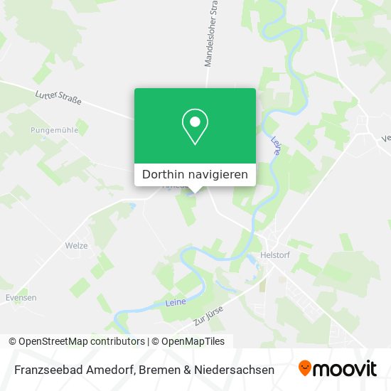 Franzseebad Amedorf Karte