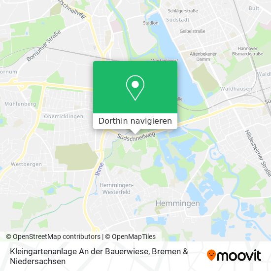 Kleingartenanlage An der Bauerwiese Karte