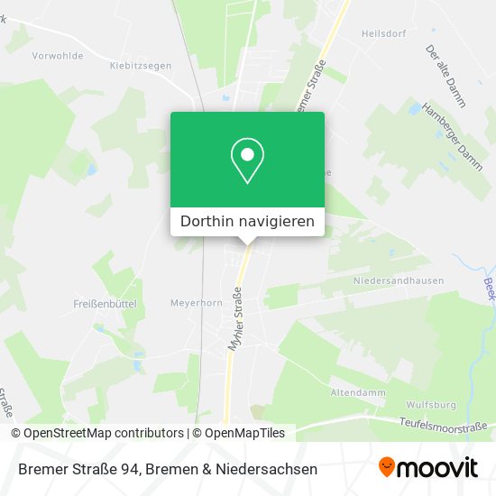 Bremer Straße 94 Karte