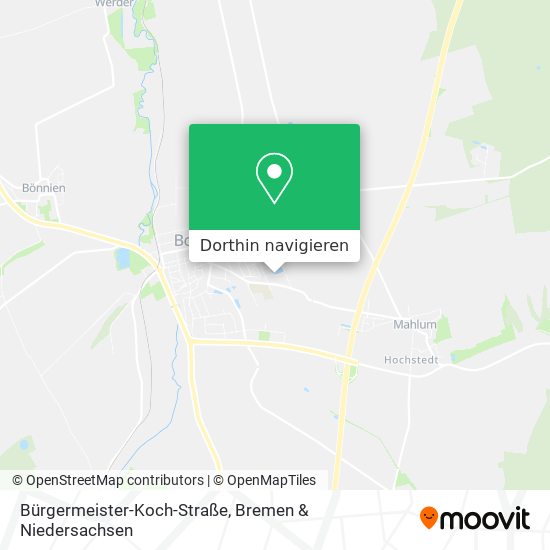 Bürgermeister-Koch-Straße Karte
