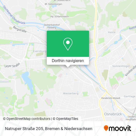 Natruper Straße 205 Karte