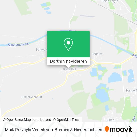 Maik Przybyla Verleih von Karte