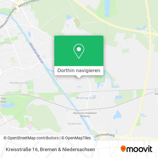 Kreisstraße 16 Karte