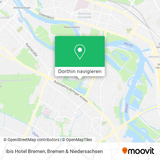 ibis Hotel Bremen Karte