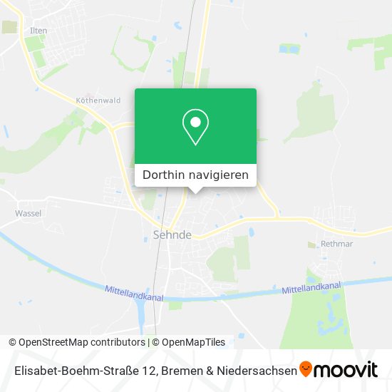 Elisabet-Boehm-Straße 12 Karte