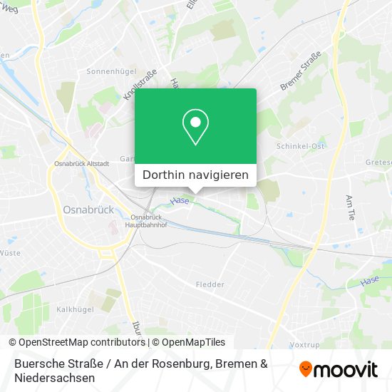 Buersche Straße / An der Rosenburg Karte