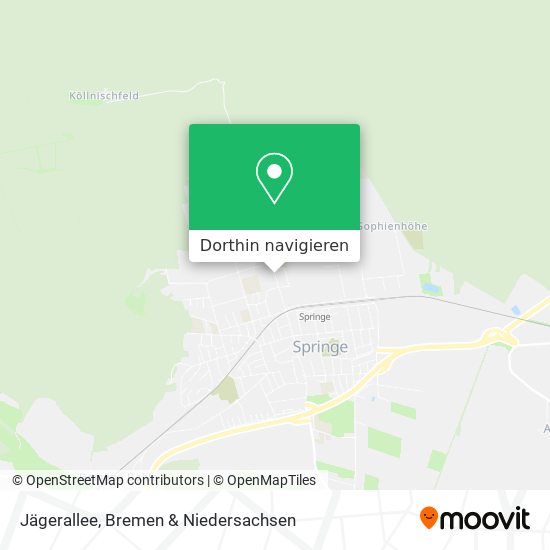 Jägerallee Karte