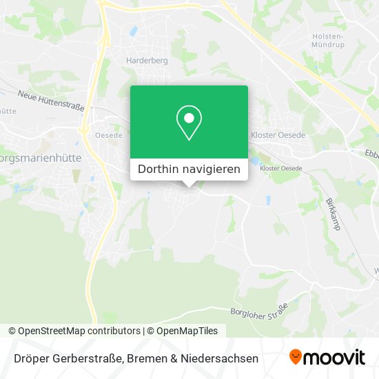 Dröper Gerberstraße Karte