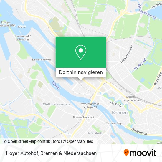 Hoyer Autohof Karte