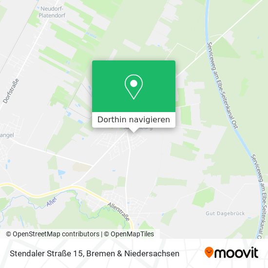 Stendaler Straße 15 Karte