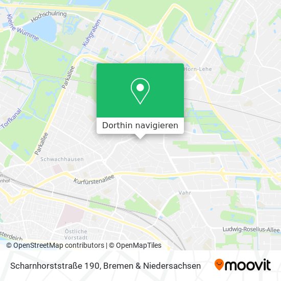 Scharnhorststraße 190 Karte