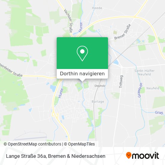 Lange Straße 36a Karte