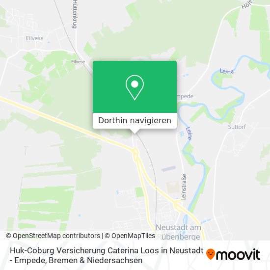 Huk-Coburg Versicherung Caterina Loos in Neustadt - Empede Karte