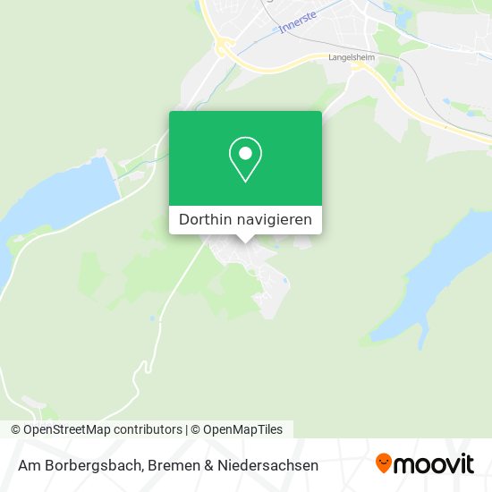 Am Borbergsbach Karte