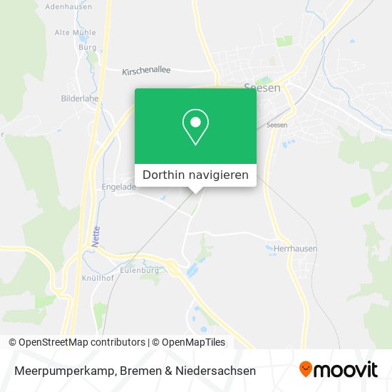 Meerpumperkamp Karte