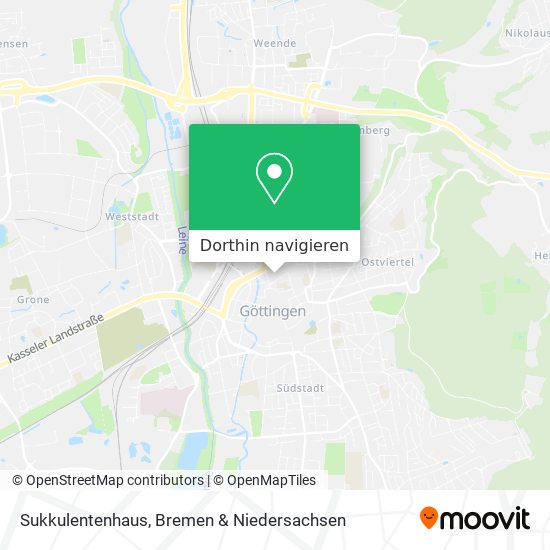 Sukkulentenhaus Karte