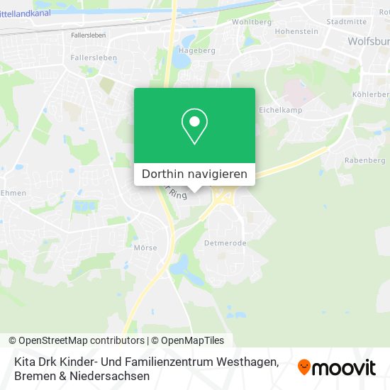 Kita Drk Kinder- Und Familienzentrum Westhagen Karte