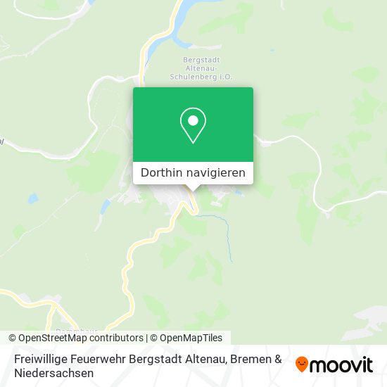 Freiwillige Feuerwehr Bergstadt Altenau Karte