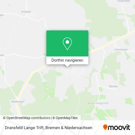 Dransfeld Lange Trift Karte