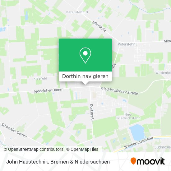 John Haustechnik Karte