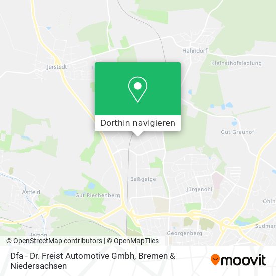 Dfa - Dr. Freist Automotive Gmbh Karte
