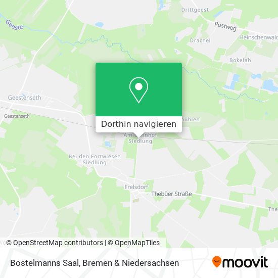 Bostelmanns Saal Karte