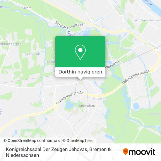 Königreichssaal Der Zeugen Jehovas Karte