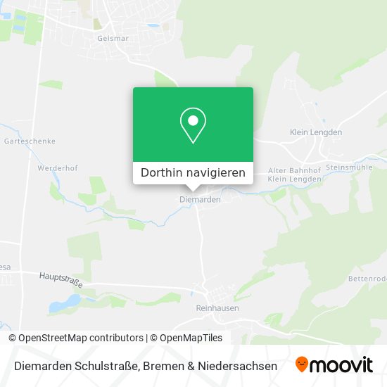 Diemarden Schulstraße Karte