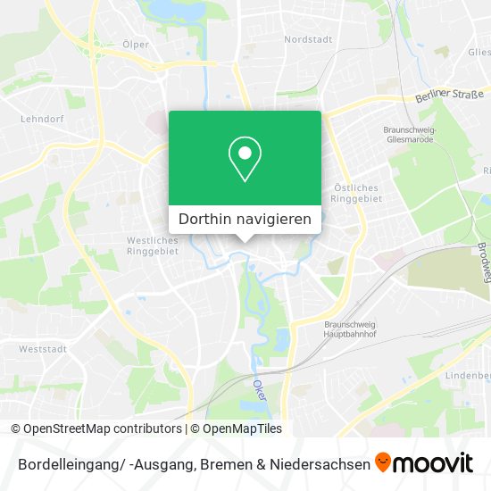 Bordelleingang/ -Ausgang Karte