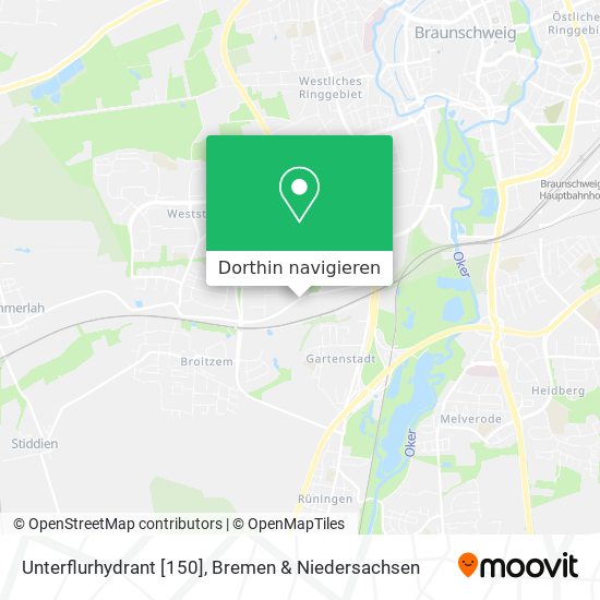 Unterflurhydrant [150] Karte