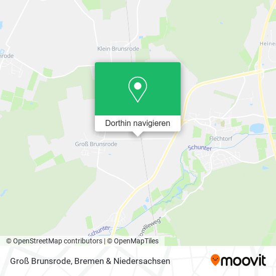 Groß Brunsrode Karte