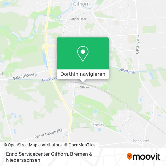 Enno Servicecenter Gifhorn Karte