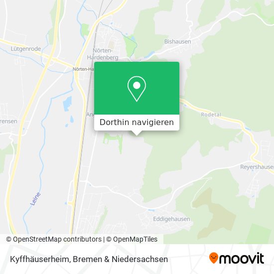 Kyffhäuserheim Karte